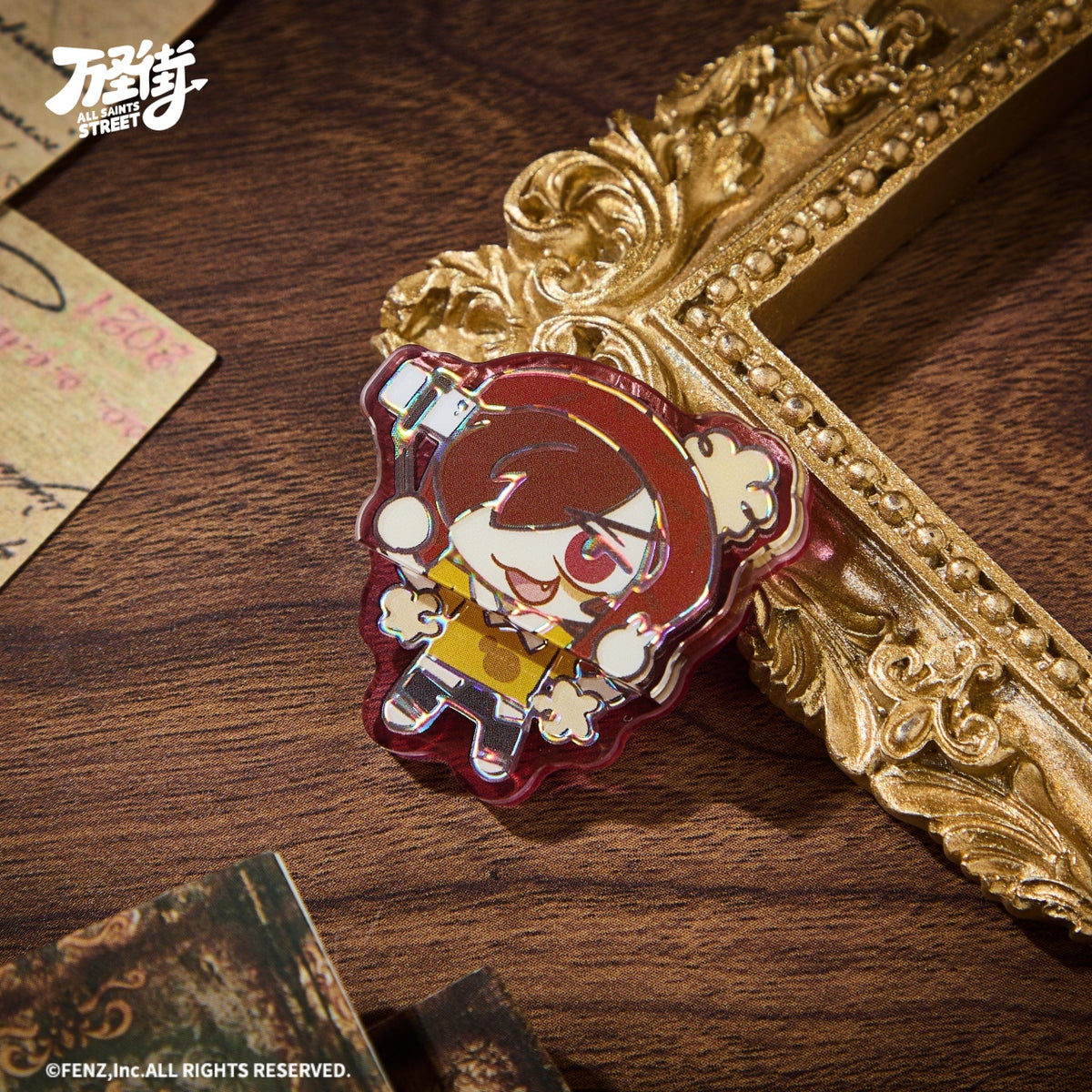 ALL SAINTS STREET Ancient Manor Secret Series Acrylic Lying Pose Blind Box Q Edition