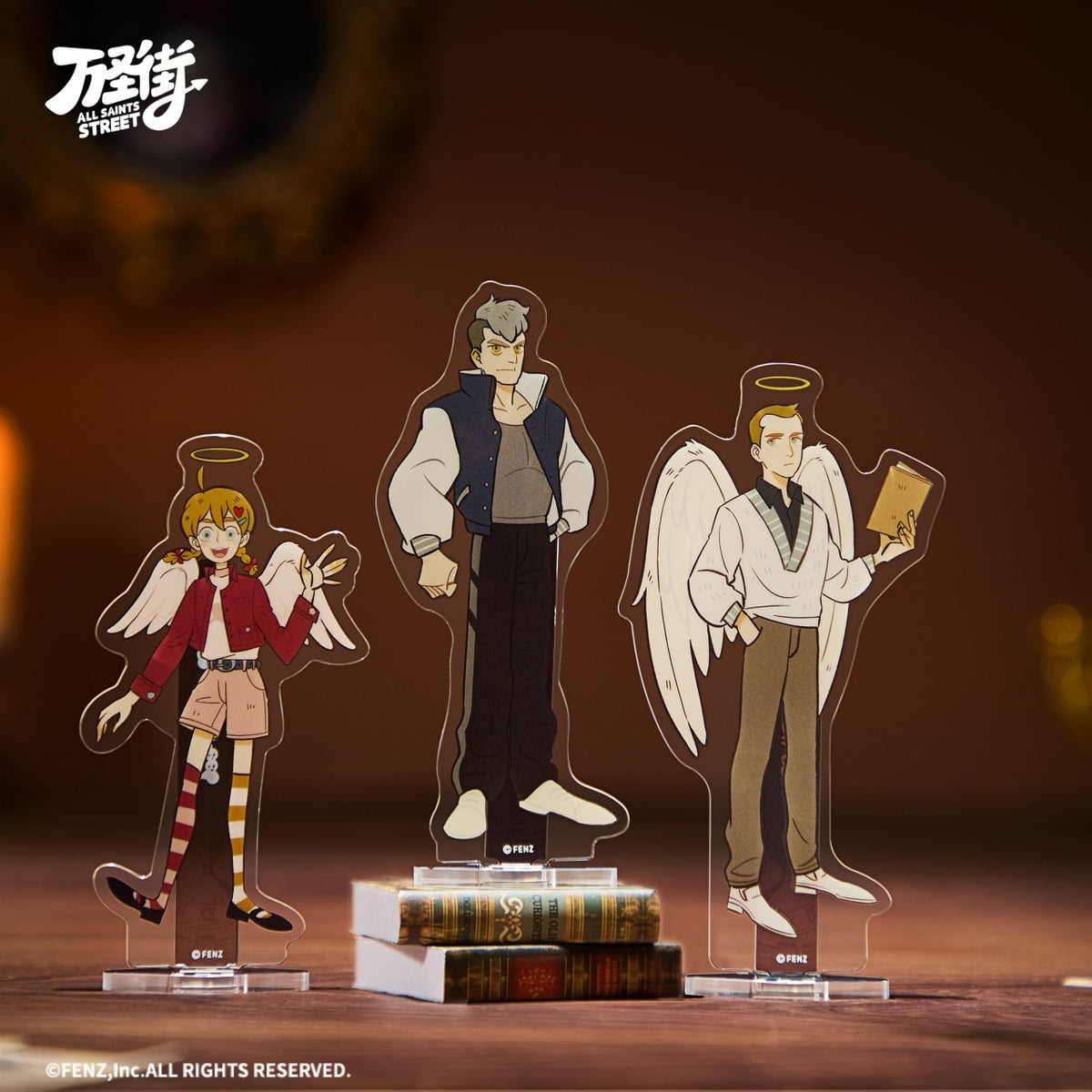 ALL SAINTS STREET Ancient Manor Secret Series Acrylic Standee Blind Box