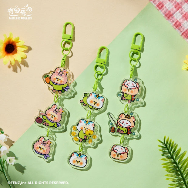 FABULOUS BEASTS × LITTLE PARROT BEBE - Acrylic Charm Blind Box
