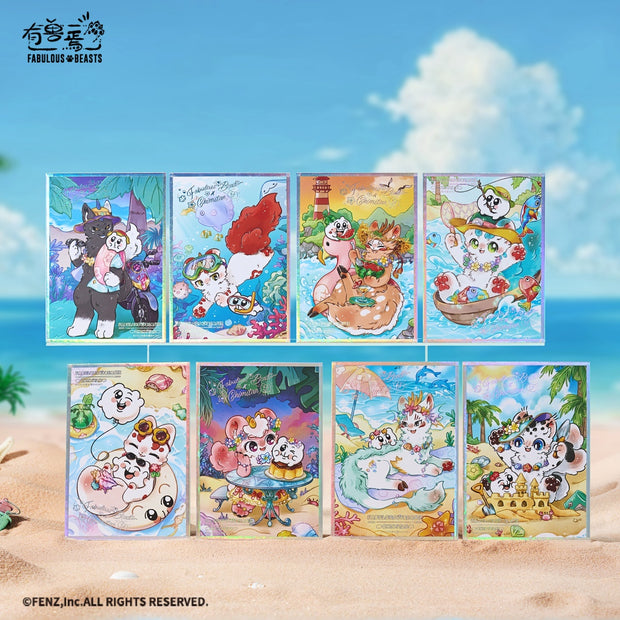 FABULOUS BEASTS×CHIMITAN-Furryland-Shikishi Art Board Blind Box