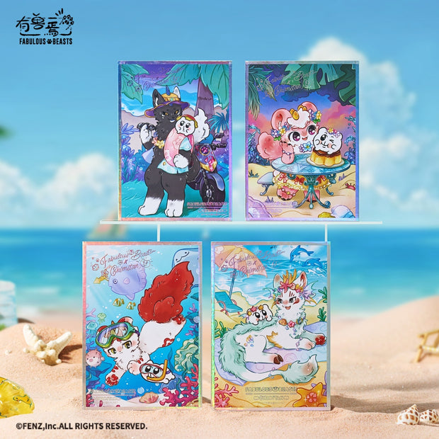 FABULOUS BEASTS×CHIMITAN-Furryland-Shikishi Art Board Blind Box