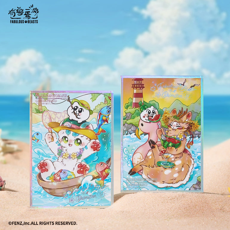 FABULOUS BEASTS×CHIMITAN-Furryland-Shikishi Art Board Blind Box
