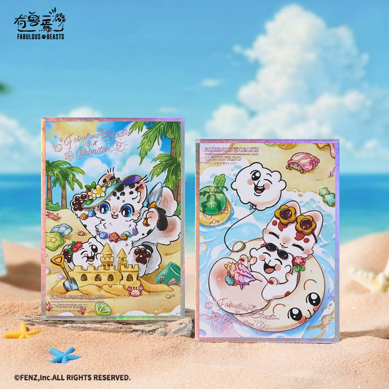 FABULOUS BEASTS×CHIMITAN-Furryland-Shikishi Art Board Blind Box