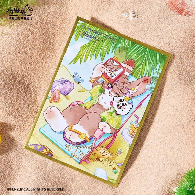 FABULOUS BEASTS×CHIMITAN-Furryland-Shikishi Art Board Blind Box