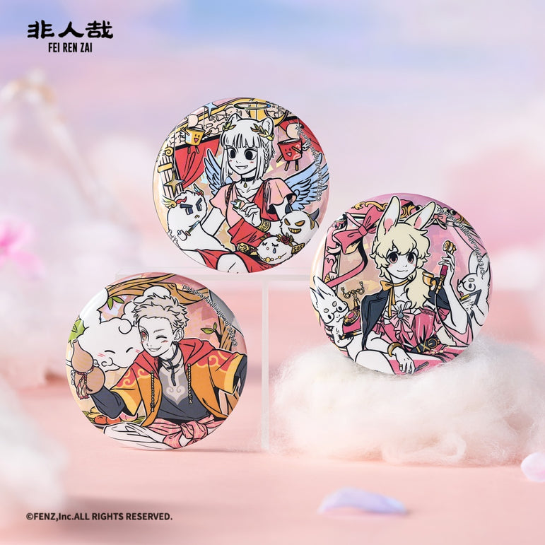 FEI REN ZAI Dreamy Canvases Badge Blind Box
