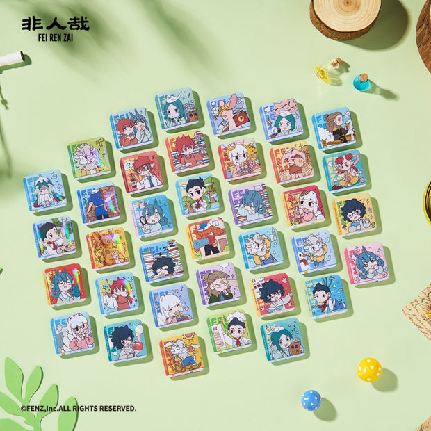 FEI REN ZAI-The scientific exploration  of FEIRENZAI-Badge Blind Box-Single Character