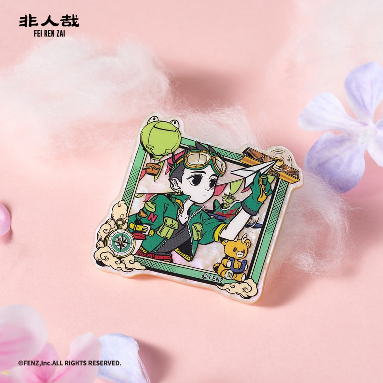FEI REN ZAI Dreamy Canvases Acrylic Badge Blind Box