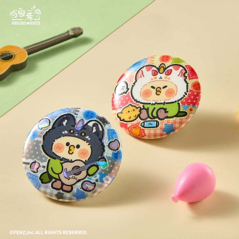 FABULOUS BEASTS × LITTLE PARROT BEBE - Badge Blind Box - Q Edition