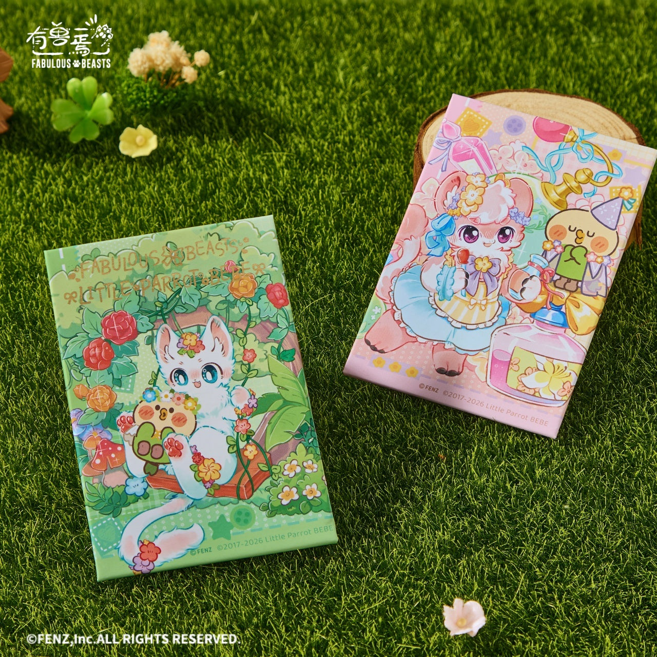 FABULOUS BEASTS × LITTLE PARROT BEBE - Fridge Magnet Blind Box