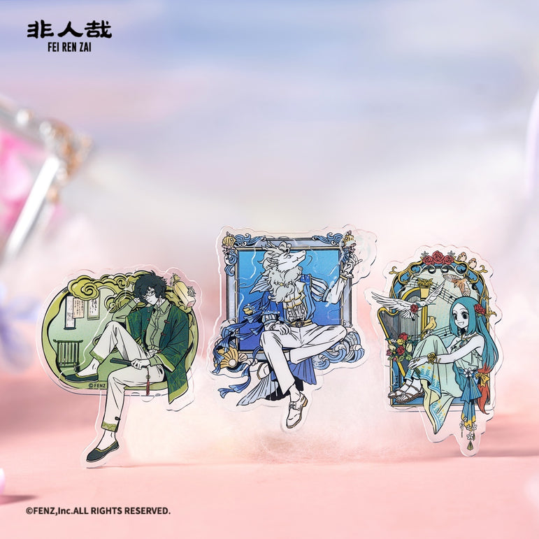 FEI REN ZAI 夢幻キャンバス アクリル製冷蔵庫マグネット ブラインドボックス