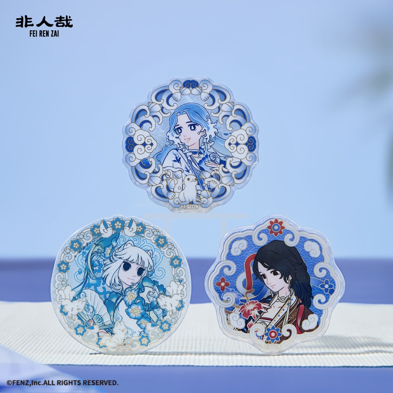 FEI REN ZAI × Jingdezhen Acrylic Badge Blind Box