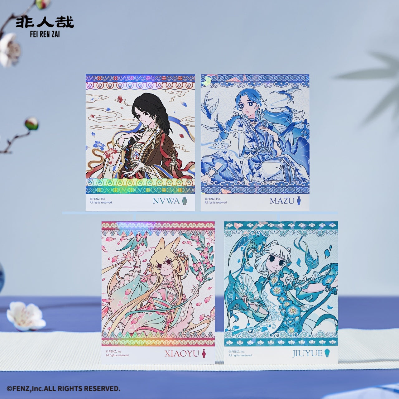 FEI REN ZAI × Jingdezhen Instant Photo-Style Trading Cards Blind Box