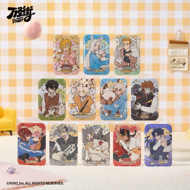 ALL SAINTS STREET - Cozy Buddies Series - Badge Blind Box