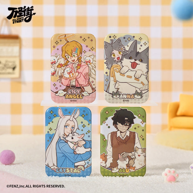 ALL SAINTS STREET - Cozy Buddies Series - Badge Blind Box