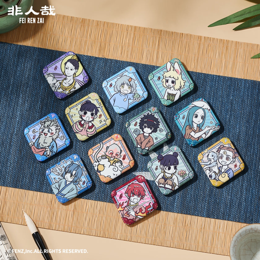 FEI REN Zal-Dreaming of a Utopian Past-Badge Blind Box