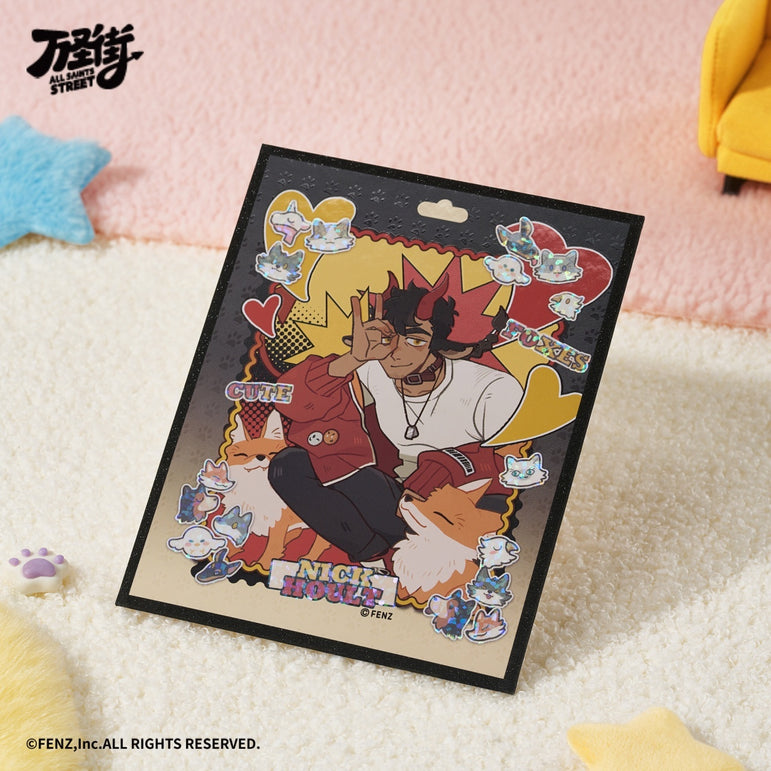 ALL SAINTS STREET - Cozy Buddies Series - 色紙アートボードブラインドボックス