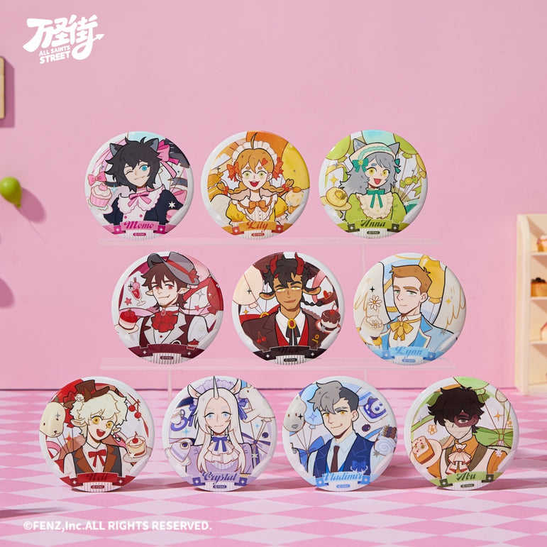 ALL SAINTS STREET-Cute Invitation Series-Badge Blind Box
