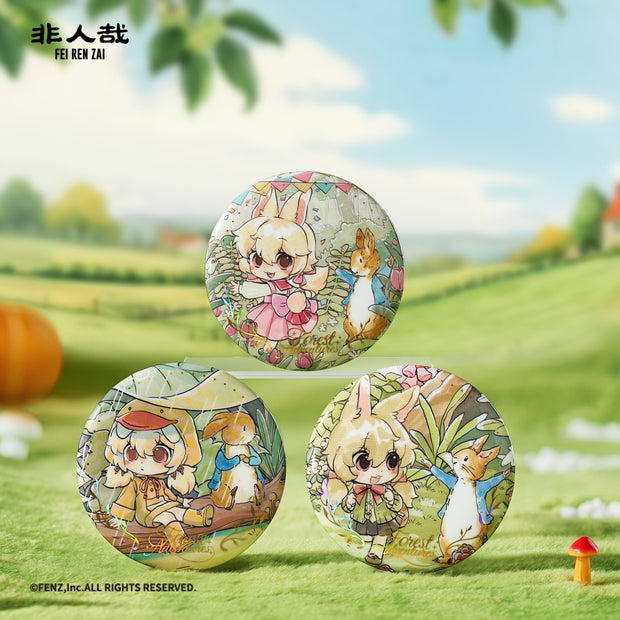 FEI REN ZAI×Peter Rabbit Forest Adventures Series - Badge Blind Box