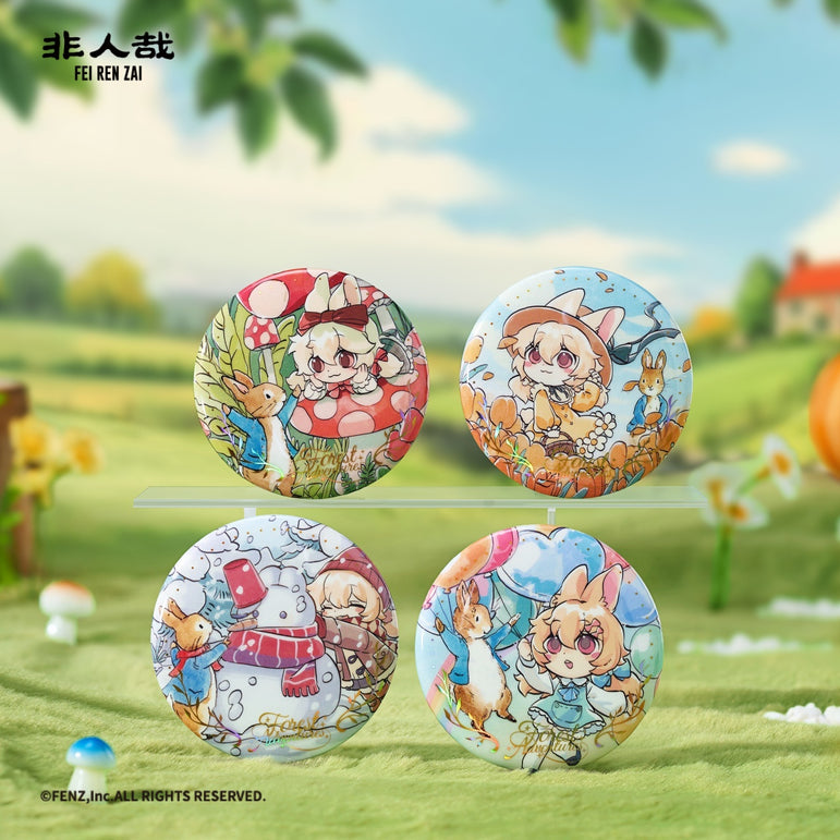 FEI REN ZAI×Peter Rabbit Forest Adventures Series - Badge Blind Box
