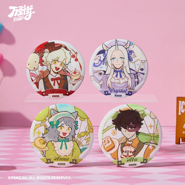 ALL SAINTS STREET-Cute Invitation Series-Badge Blind Box