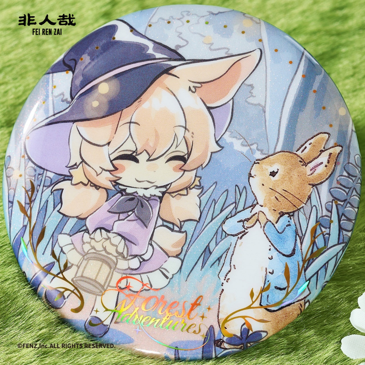 FEI REN ZAI×Peter Rabbit Forest Adventures Series - Badge Blind Box
