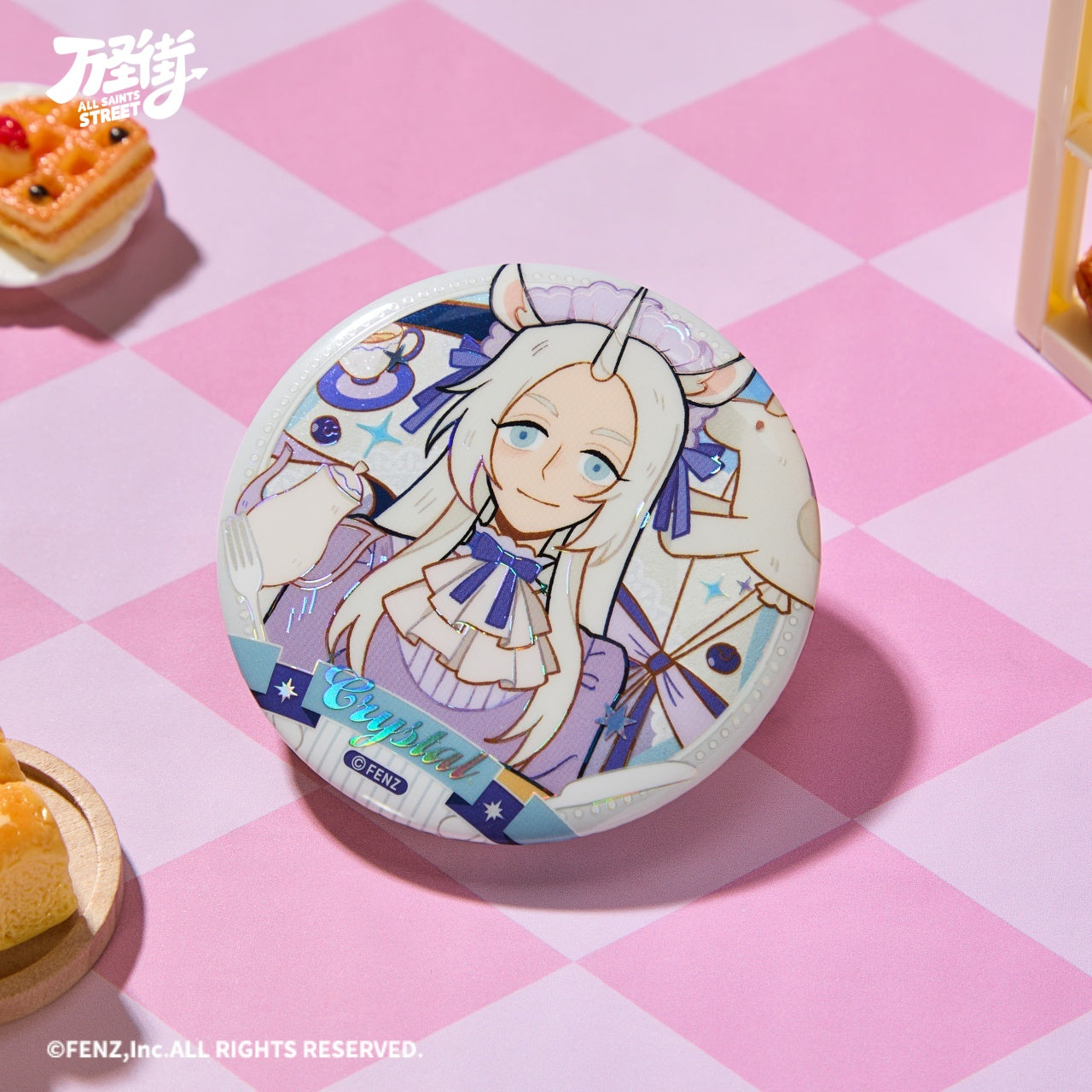 ALL SAINTS STREET-Cute Invitation Series-Badge Blind Box