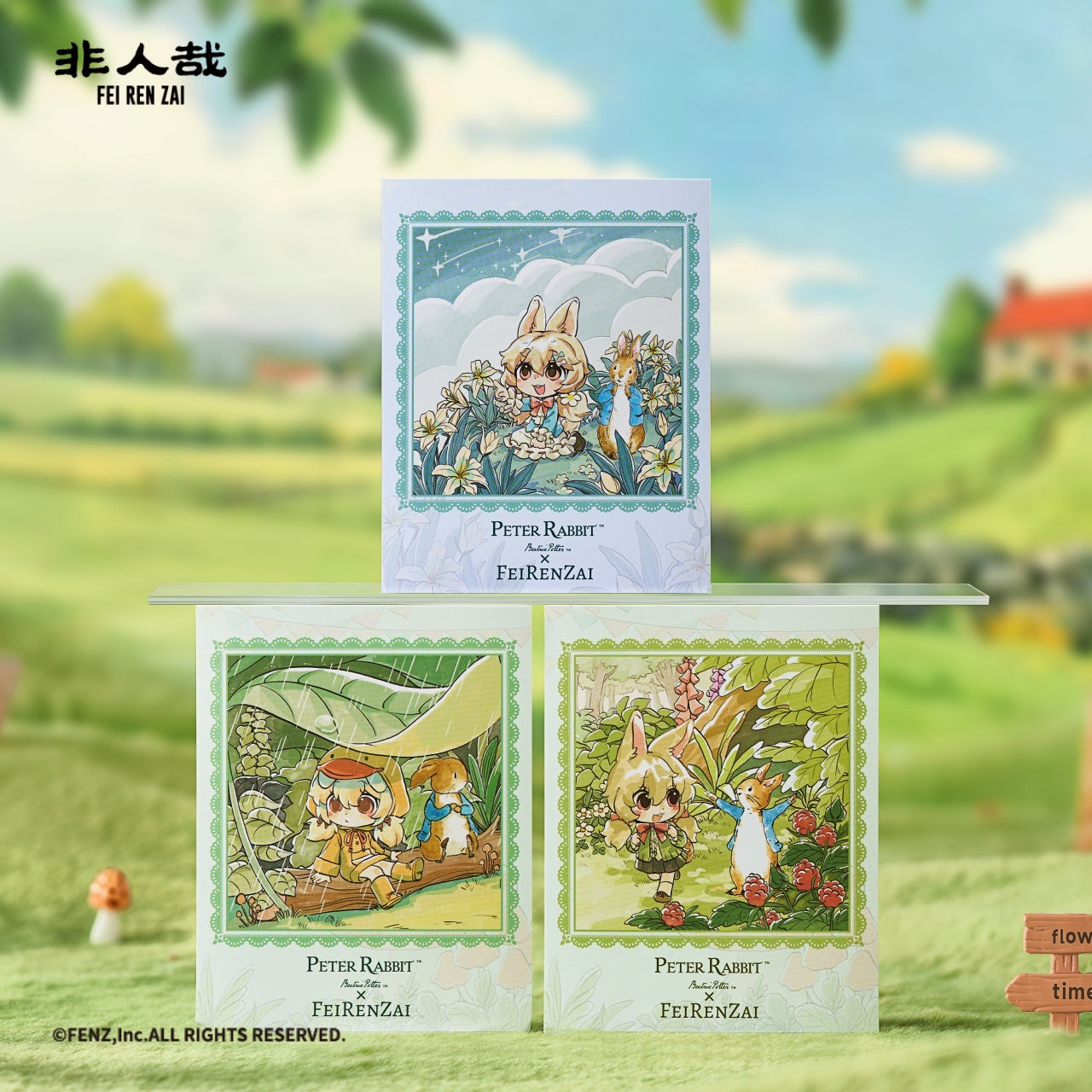 FEI REN ZAI×Peter Rabbit Forest Adventures Series - Instant Photo-Style Trading Cards Blind Box