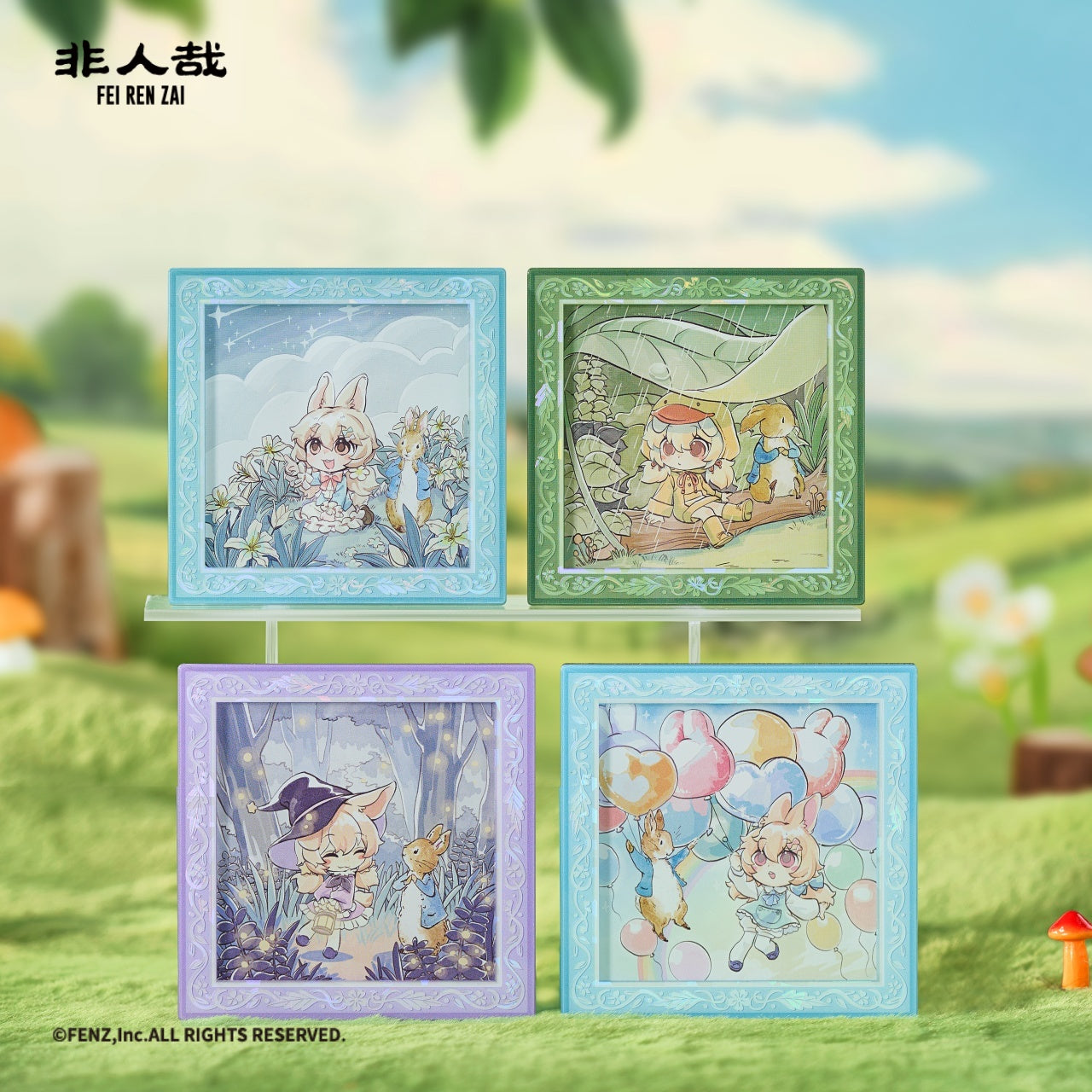FEI REN ZAI×Peter Rabbit Forest Adventures Series - Acrylic Fridge Magnet Blind Box