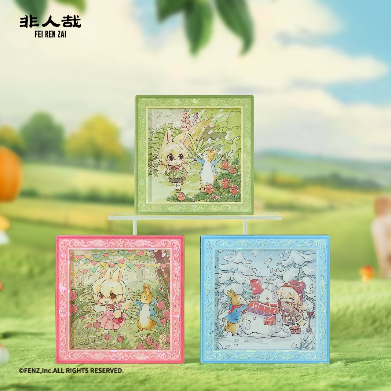 FEI REN ZAI×Peter Rabbit Forest Adventures Series - Acrylic Fridge Magnet Blind Box