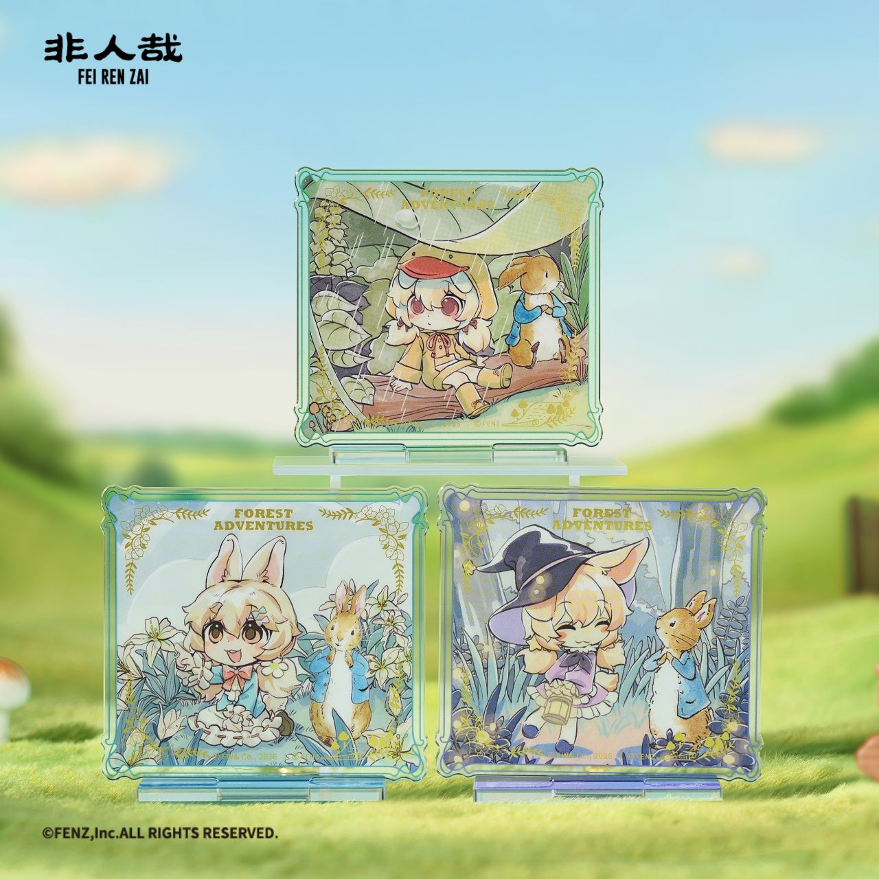 FEI REN ZAI×Peter Rabbit Forest Adventures Series - Acrylic Standee Blind Box