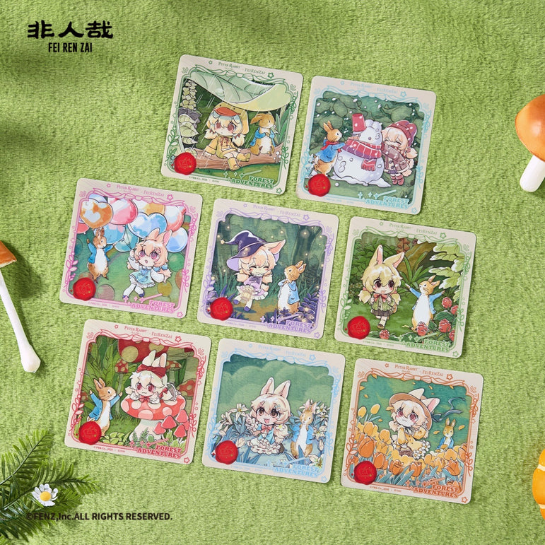 FEI REN ZAI×Peter Rabbit Forest Adventures Series - Clear Card Blind Box