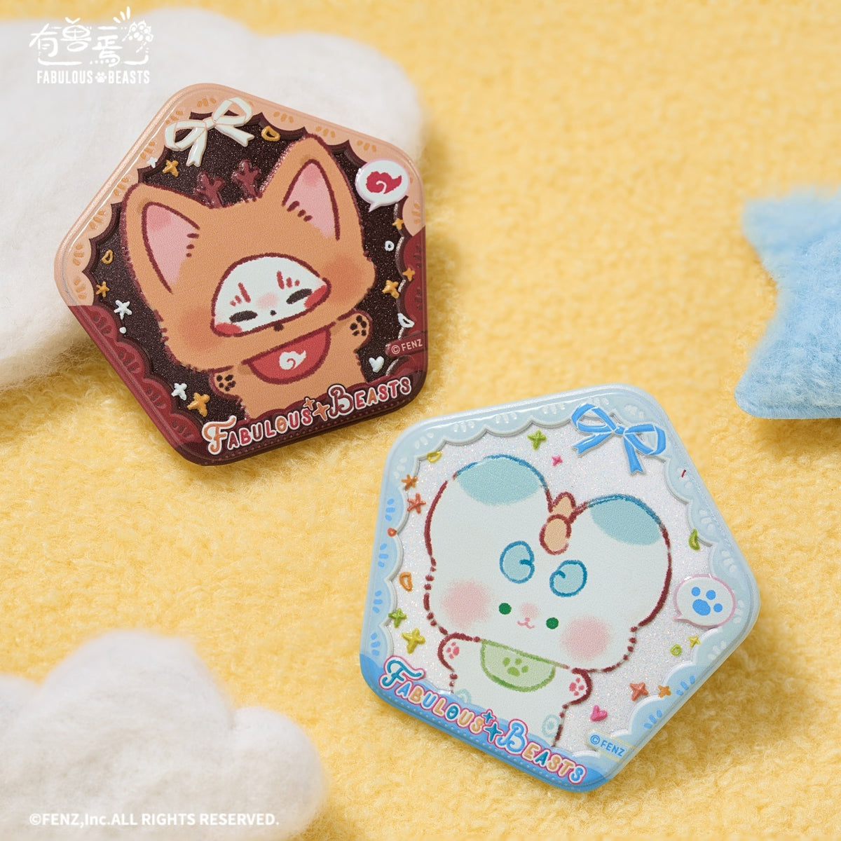 FABULOUS BEASTS BIB Series Badge Blind Box
