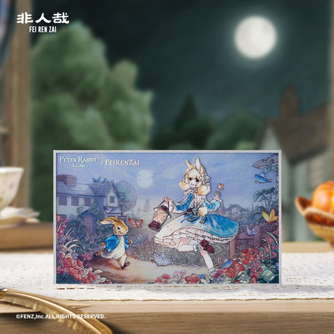 FEI REN ZAI×Peter Rabbit Moonlit Hedge Melody - Acrylic Shikishi Art Board