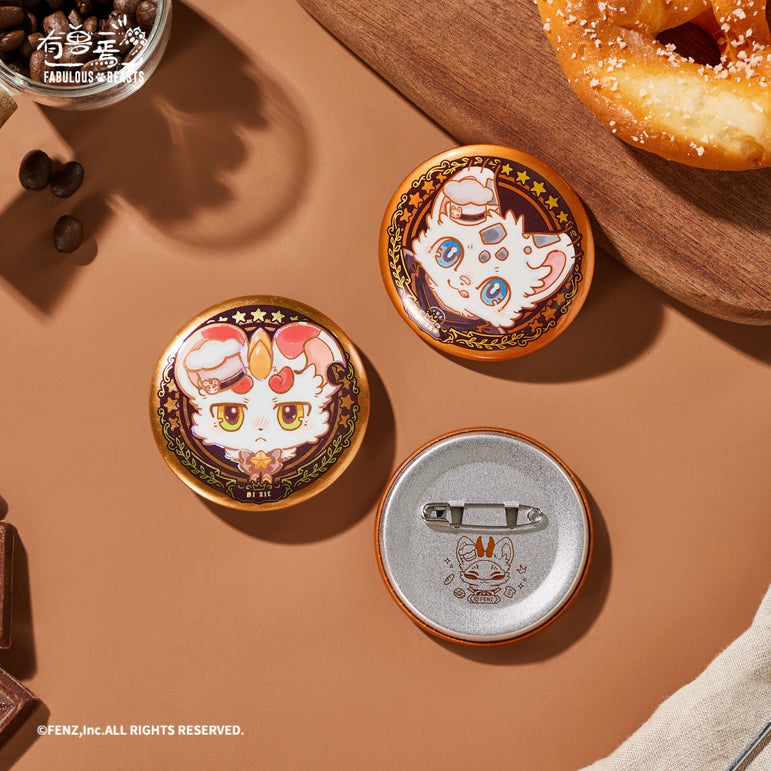 FABULOUS BEASTS - Bakery Series- Badge Blind Box-Portrait Edition