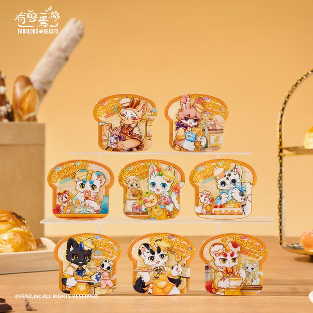 FABULOUS BEASTS - Bakery Series- Acrylic Fridge Magnet Blind Box