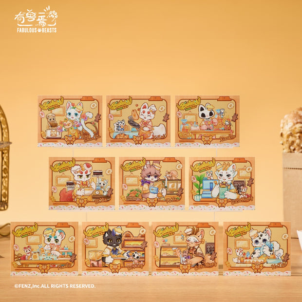 FABULOUS BEASTS - Bakery Series- Instant Photo-Style Trading Cards Blind Box