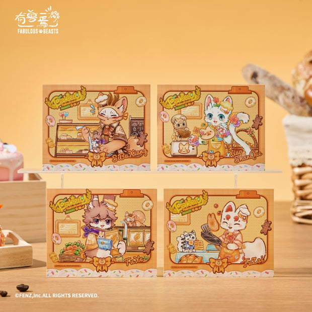 FABULOUS BEASTS - Bakery Series- Instant Photo-Style Trading Cards Blind Box