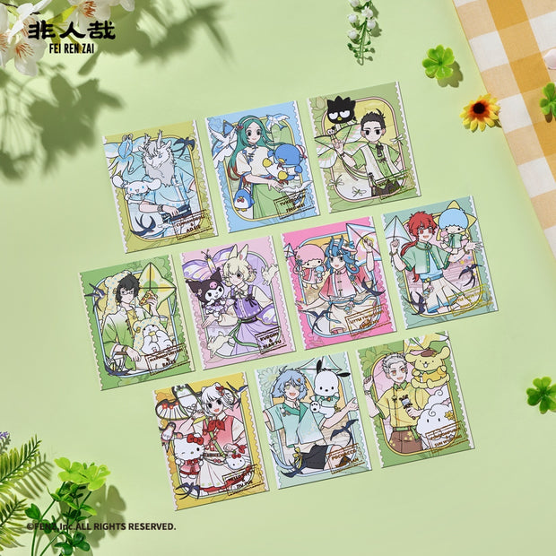 FEI REN ZAI x SANRIO CHARACTERS - Instant Photo-Style Trading Cards Blind Box