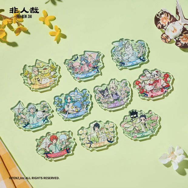 FEI REN ZAI x SANRIO CHARACTERS - Acrylic Fridge Magnet Blind Box