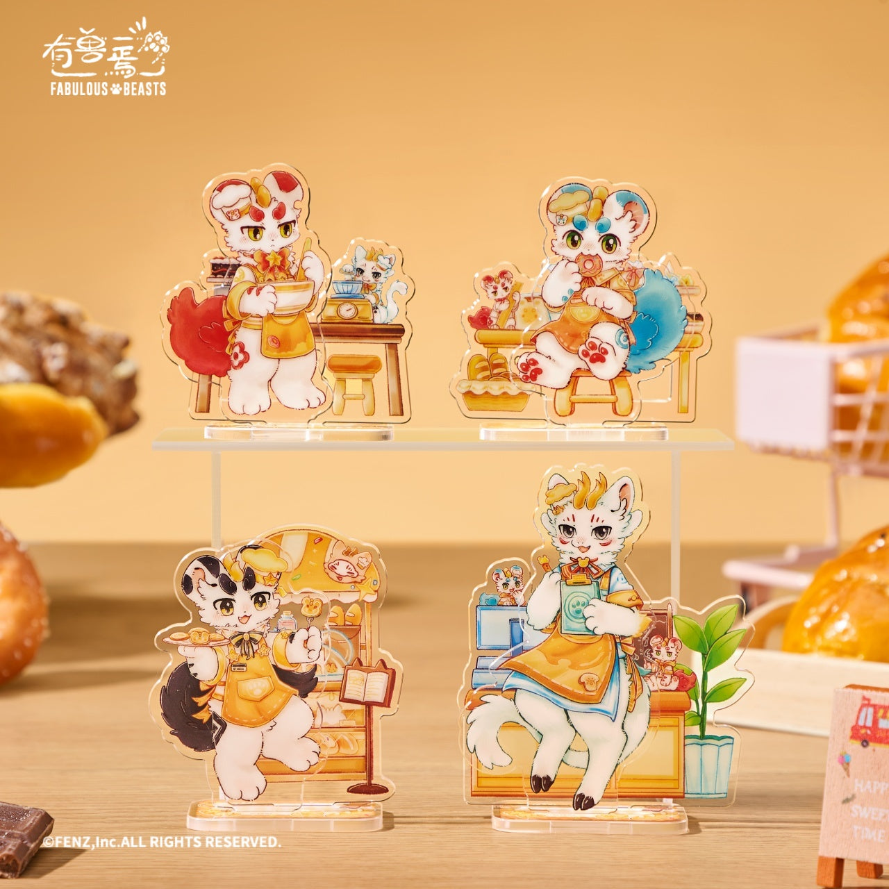 FABULOUS BEASTS - Bakery Series- Acrylic Standee Blind Box