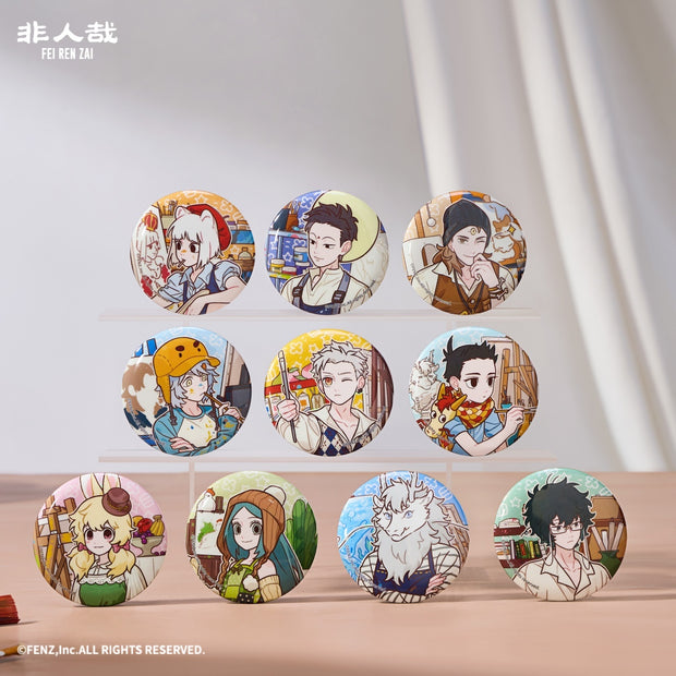 FEI REN ZAI-Magic Whimsy Series-Badge Blind Box-Round Edition