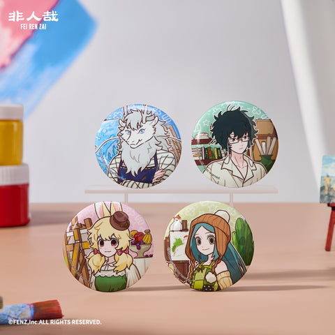 FEI REN ZAI-Magic Whimsy Series-Badge Blind Box-Round Edition