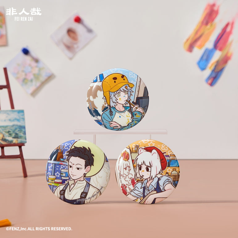 FEI REN ZAI-Magic Whimsy Series-Badge Blind Box-Round Edition