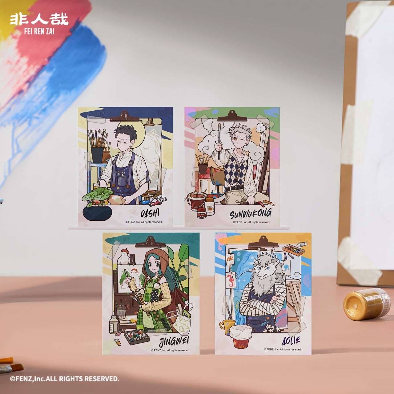 FEI REN ZAI-Magic Whimsy Series-Instant Photo-Style Trading Cards Blind Box