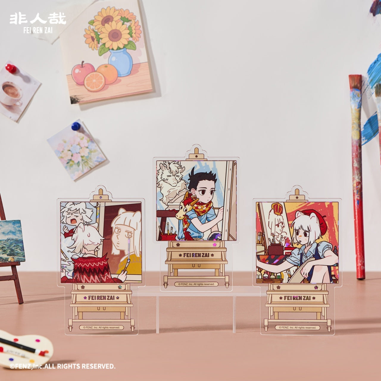 FEI REN ZAI-Magic Whimsy Series-Acrylic Card Blind Box