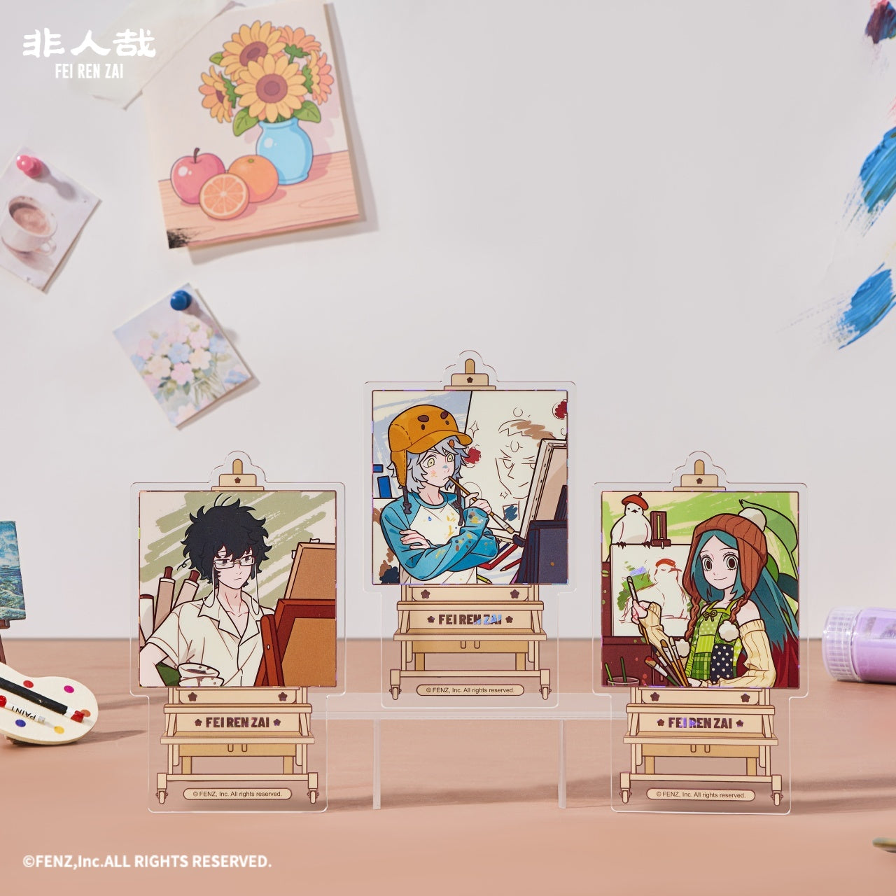 FEI REN ZAI-Magic Whimsy Series-Acrylic Card Blind Box