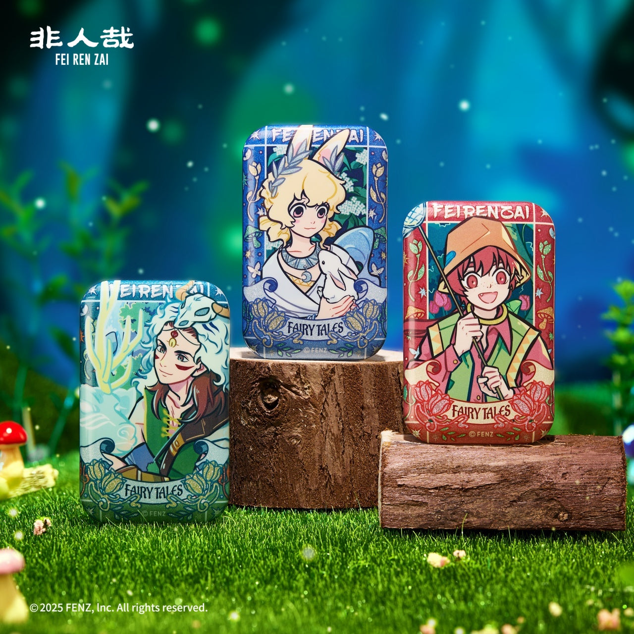 FEI REN ZAI-Serene Fairy Tale Series-Badge Blind Box