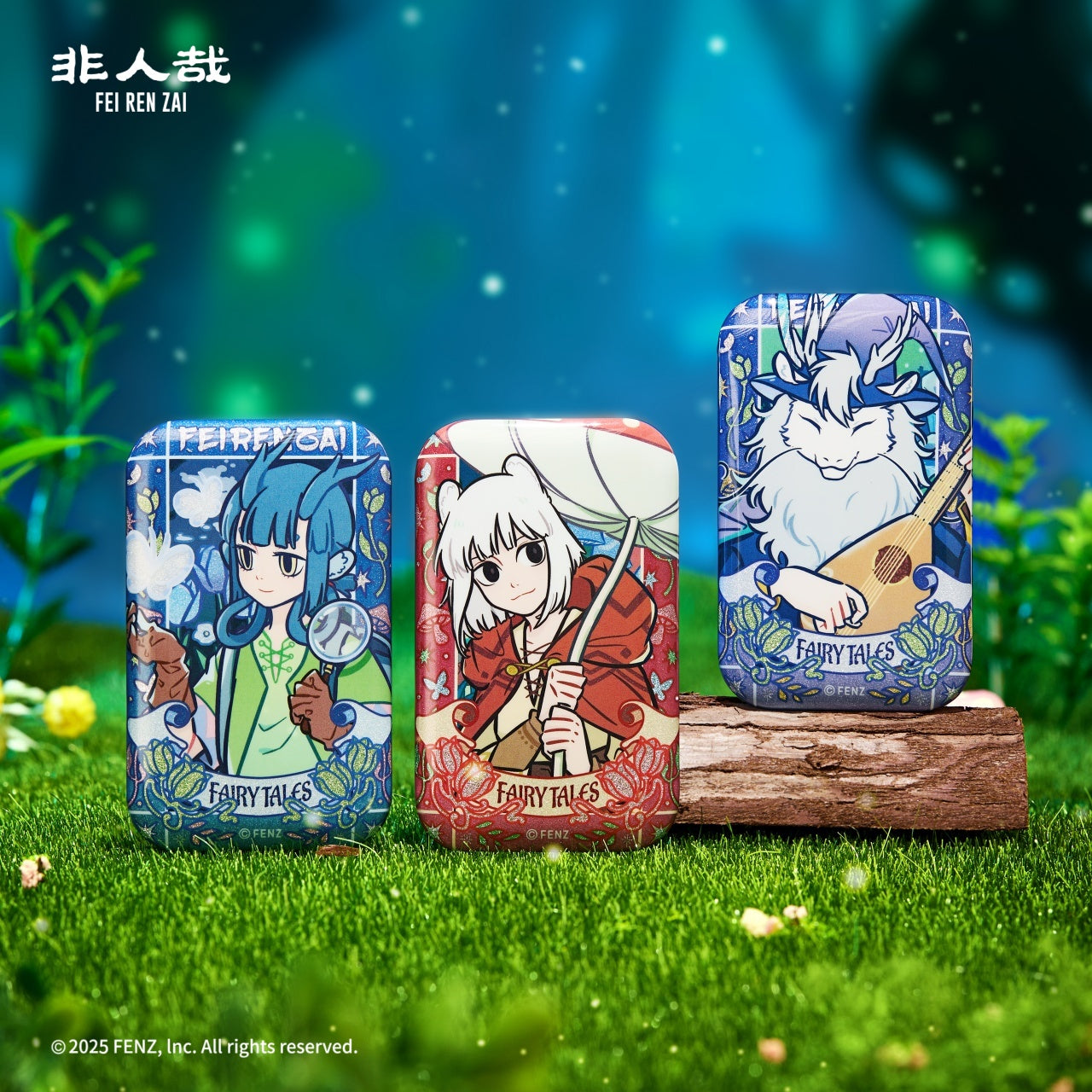 FEI REN ZAI-Serene Fairy Tale Series-Badge Blind Box