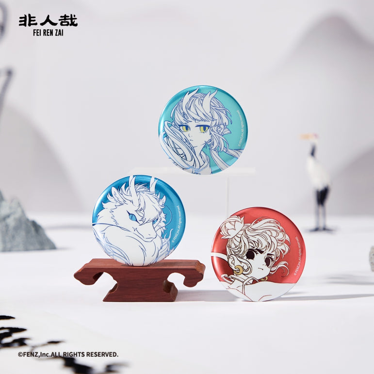 FEI REN ZAI-FAIRYLAND Series 1 -Badge Blind Box - Round
