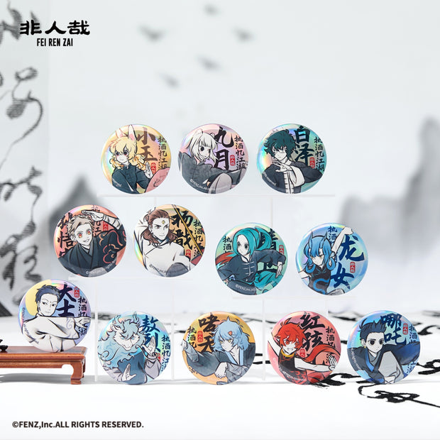 FEI REN ZAI-Sip the legend Series-Badge Blind Box
